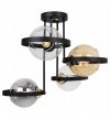 Lampa sufitowa ze szklanymi kloszami - RING HAGA 2345/4/MIX LIGHT HOME