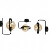 Kinkiet nowoczesny - RING HAGA 2346/K/M LIGHT HOME