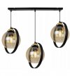 Lampa sufitowa ze szklanymi kloszami - RING HAGA 2346/3/M LIGHT HOME