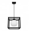Lampa wisząca ze szklanymi kloszami - ELIZA CAGE 2370/1 LIGHT HOME