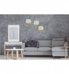 Lampa wisząca z abażurami - SPIDER MEDIOLAN 2360/3 LIGHT HOME