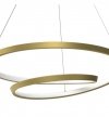 Nowoczesna regulowana lampa LED LUCERO GOLD, 1 źródło światła LIGHT HOME