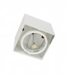 Lampa oprawa podtynkowa sufitowa LED PLAZA, w kolorze białym, 1xGU10