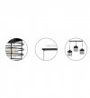 Plafon domowy - RASTI 2205/3 LIGHT HOME