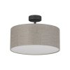 TK LIGHTING RONDO LINEN 6247 LAMPA SUFITOWA PLAFON LNIANY ABAŻUR 40CM EKO NATURAL