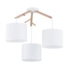 TK LIGHTING ALBERO WHITE LAMPA WISZĄCA 3 PŁ