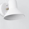 KINKIET BIAŁY Z WŁĄCZNIKIEM NOWOCZESNY METALOWY DO SYPIALNI SALONU LIGHT PRESTIGE ASTAMA LP-1122/1W WH