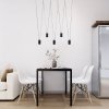 Lampa wisząca Toledo 5xGU10 czarna LP-432/5P BK