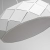LAMPA WISZĄCA BIAŁA DEKORACYJNA OKRĄGŁA DO SALONU SYPIALNI POKOJU LIGHT PRESTIGE REUS LP-8069/1P WH
