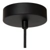 LAMPA WISZĄCA SZKLANA CZARNO ZŁOTA DO SALPNU JADALNI LUCIDE SINGALA 25413/01/02