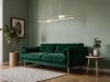 LAMPA WISZĄCA ZŁOTA LED BIAŁE SZKLANE KULE DO SALONU JADALNI SYPIALNI NOWOCZESNA STEROWANA PILOTEM LUCES EXCLUSIVAS FRIA LE41395