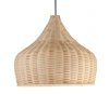 LAMPA WISZĄCA NATURAL EKO RATTANOWA DO SALONU JADALNI KUCHNI W STYLU BOHO  LUCES EXCLUSIVAS PALMAS LE42136