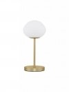 LAMPA ZŁOTA KULA BIAŁA LUCES EXCLUSIVAS BALAJU LE43680