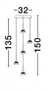 LUCES EXCLUSIVAS LAMPA NOWOCZESNA GUAY LE44215