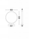 LUCES EXCLUSIVAS LAMPA VINQUESA LE75136