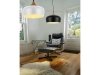 AZZARDO PARMA AZ1331 LAMPA WISZĄCA MINIMALISTYCZNA CZARNA