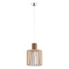 LAMPA WISZĄCA SKLEJKA DREWNIANA W STYLU SKANDYNAWSKIM ARGON PORTORYKO 3673