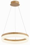 REALITY CORNELIA 330601-11 LAMPA WISZĄCA LED KOŁO OBRĘCZ RING IMITACJA DREWNA