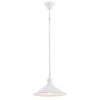 LAMPA WISZĄCA KLASYCZNA RUSTYKALNA INDUSTRIALNA LOFT BIAŁA MATOWA ARGON ERBA  630 
