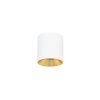 ITALUX ALTISMA CLN-6677-75-WH-GD-3K PLAFON SPOT TUBA BIAŁO ZŁOTA  LED 3000K