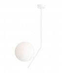 ALDEX GALLIA WHITE 1095PL_G LAMPA WISZĄCA BIAŁA KULA