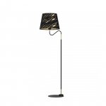 Lampa stojąca HERMES Black/Gold 1xE27