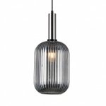 ITALUX ANTIOLA PND-5588-1L-SC+SG LAMPA WISZĄCA NOWOCZESNA SZKLANY DYMIONY KLOSZ