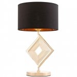 LUMINA DECO GLAMOUR LAMPA NOCNA CZARNO-ZŁOTA BENARDI