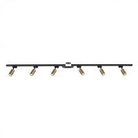 3022 ZESTAW 6 SZYNOPRZEWODY BLACK/GOLD JEDNOOBWODOWY 