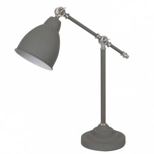 ITALUX SONNY MT-HN2054-1-GR LAMPKA BIURKOWA INDUSTRIALNA SZARA