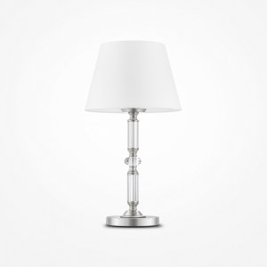 MAYTONI Riverside MOD018TL-01CH lampa stołowa z białym abażurem