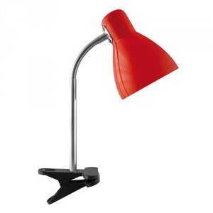IDEUS LAMPA KATI E27 RED CLIP