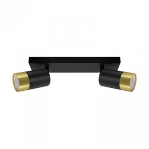 PUZON SPT GU10 2L BLACK/GOLDEN