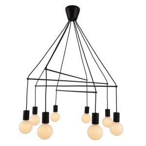 CANDELLUX 38-70951 ALTO LAMPA WISZĄCA CZARNY MAT NOWOCZESNA 