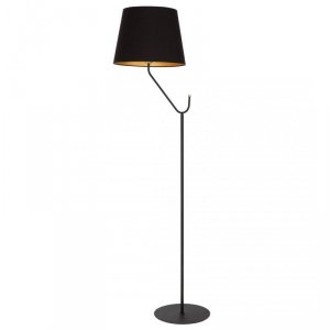 MILAGRO Lampa stojąca VICTORIA BLACK 1xE27