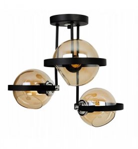 Lampa sufitowa ze szklanymi kloszami - RING 2340/3/M LIGHT HOME