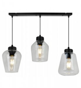 Lampa wisząca ze szklanymi kloszami - RIJEKA 2383/3/B LIGHT HOME