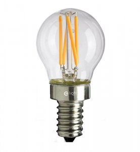 Żarówka LED Filament E14 G45 Ciepła 4W 35W