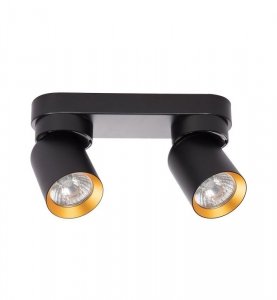 Lampa sufitowa plafon LED ANDY, w kolorze czarnym, nowoczesna, do salonu, kuchni