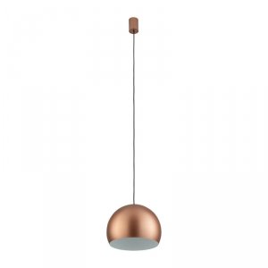 NOWODVORSKI 10394 CANDY I ZWIS COPPER LAMPA WISZĄCA SATYNOWA MIEDZIANA