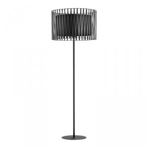 TK LIGHTING HARMONY BLACK 2899 LAMPA PODŁOGOWA CZARNA NOWOCZESNA ABAŻUR