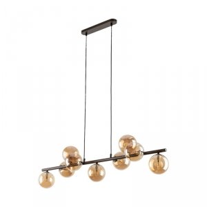 TK LIGHTING LAMPA ESTERA BROWN LAMPA WISZĄCA 9