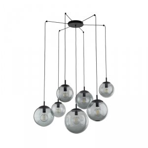 TK LIGHTING LAMPA ESME GRAPHITE LAMPA WISZĄCA 7 PAJAK