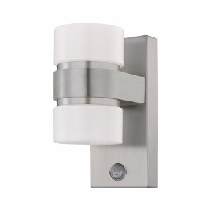 EGLO ATOLLARI 96277 KINKIET LED Z CZUJNIKIEM RUCHU I ZMIERZCHU STAL NIERDZEWNA