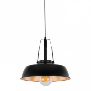 ITALUX PALOMA MDM-3619/1M BK+GD LAMPA WISZĄCA CZARNA NOWOCZESNA 