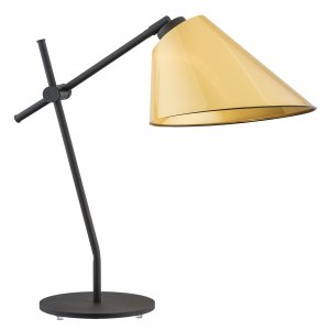 ARGON ARGON CLAVA 4274 LAMPA BIURKOWA 1 PŁ. ZŁOTY, CZARNY STRUKTURA