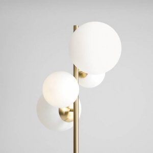 ARTERA MOSIĘŻNA LAMPA PODŁOGOWA BLOOM 4 FLOOR BRASS