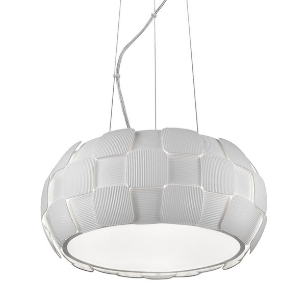 ZUMA LINE P0317-05H-S8A1 SOLE LAMPA WISZĄCA BIAŁA OZDOBNA 