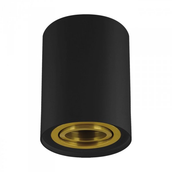 IDEUS LAMPA HARY C GU10 BLACK/GOLDEN