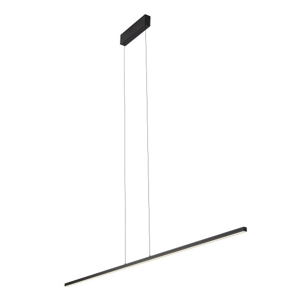 NOWODVORSKI 10850 BAR LED L LAMPA WISZĄCA CZARNA LISTWA BELKA  MINIMALISTYCZNA NAD STÓŁ WYSPĘ